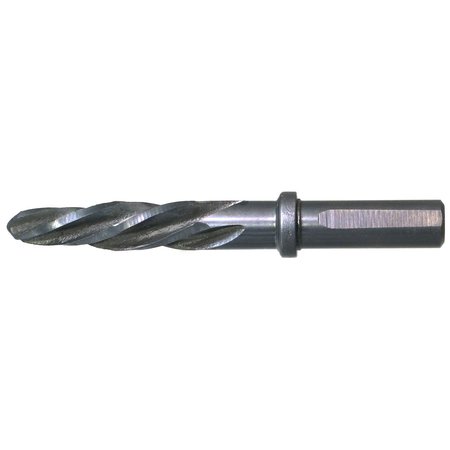 DRILLCO 1/4, High Spiral Flute 1/4 Shank Construction Reamer 428A116